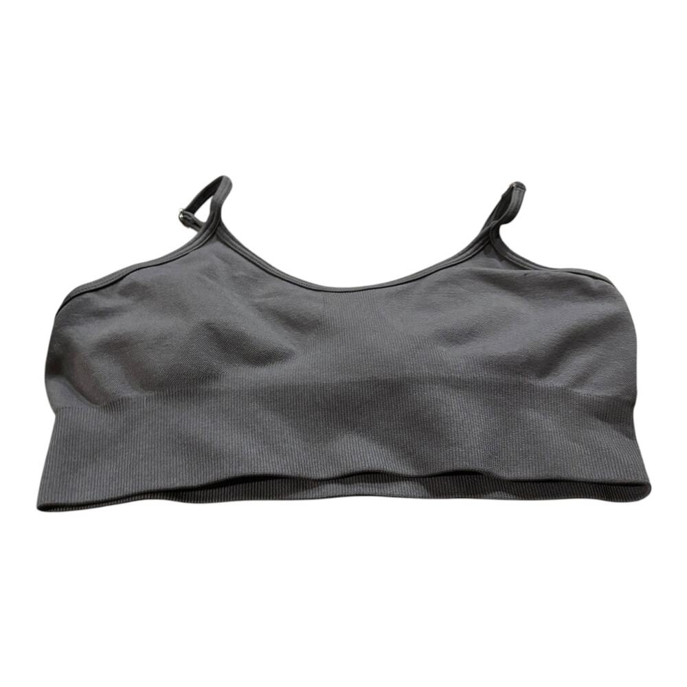 Gray Sports Bra Size S